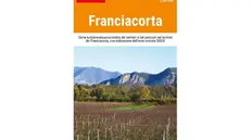 La coperta della carta escursionistica della Franciacorta © www.giornaledibrescia.it