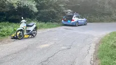 Il 73enne ha perso il controllo dello scooter dopo un malore