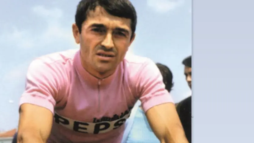 Michele Dancelli ha indossato la maglia rosa per ben 14 volte - © www.giornaledibrescia.it