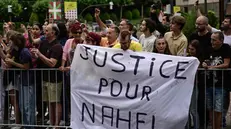 Le proteste in Francia per la morte di Nahel - Foto Ansa © www.giornaledibrescia.it