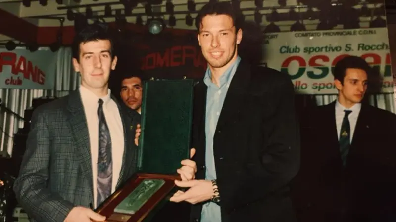Oscar dello sportivo nel 1993 - © www.giornaledibrescia.it