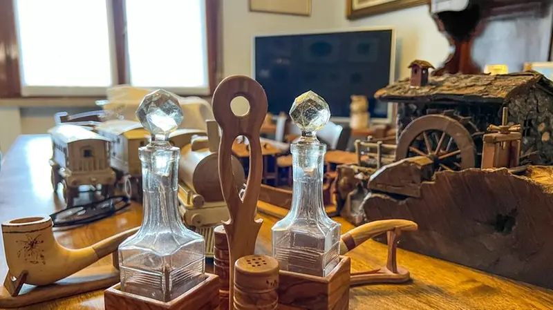 Le creazioni in legno di Mario Civettini - © www.giornaledibrescia.it