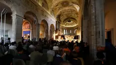 L'interno della Chiesa di San Giorgio durante un evento passato - Foto New Reporter Nicoli © www.giornaledibrescia.it
