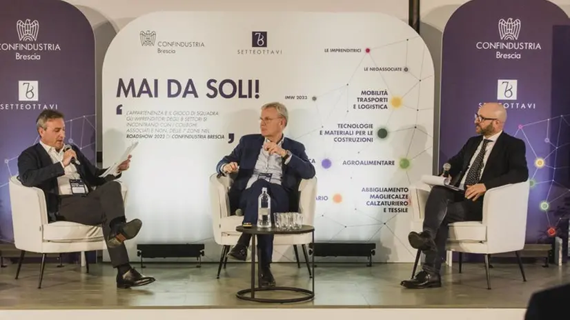 La prima tappa di SetteOttavi, roadshow di Confindustria Brescia