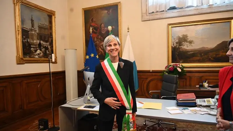 La sindaca Laura Castelletti - © www.giornaledibrescia.it