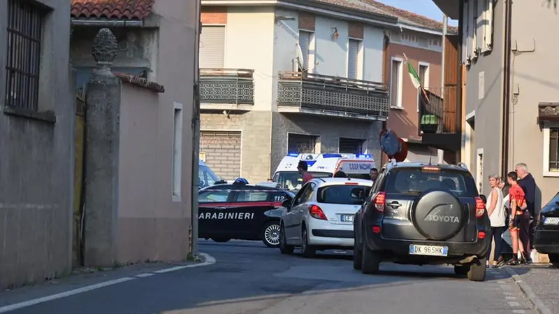 Il luogo in cui è avvenuta la lite a Calcinato