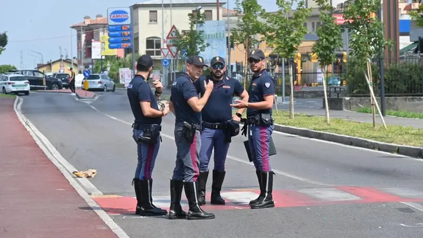 Rovato, l'attraversamento pedonale dove è stata investita una dodicenne