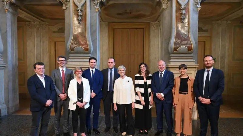 La squadra di lavoro: la Giunta Castelletti © www.giornaledibrescia.it