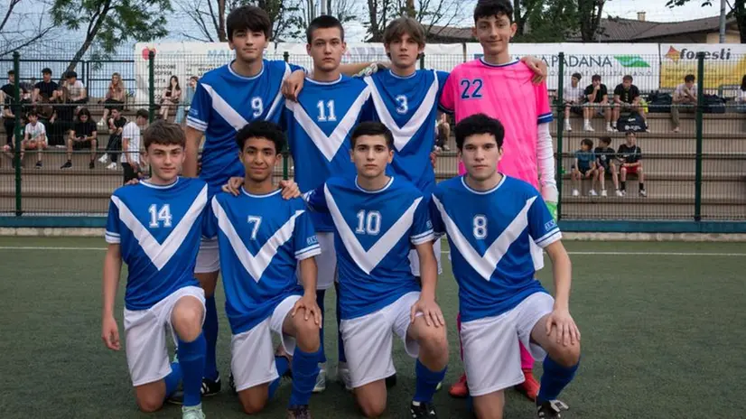 I partecipanti al torneo speciale «Sognare con i piedi»