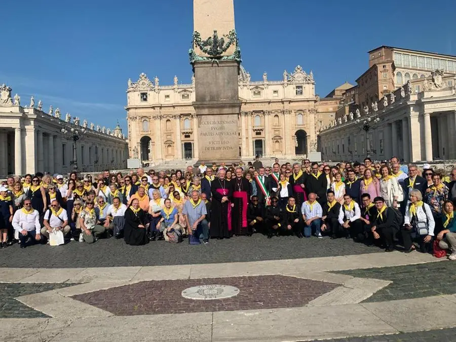 I pellegrini bresciani in Vaticano