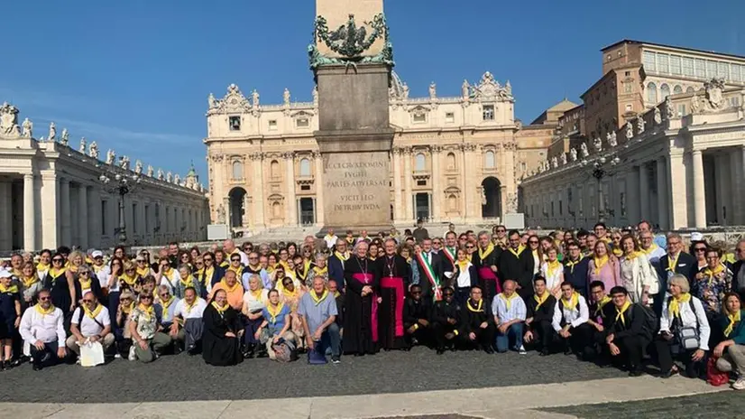 I pellegrini bresciani in Vaticano