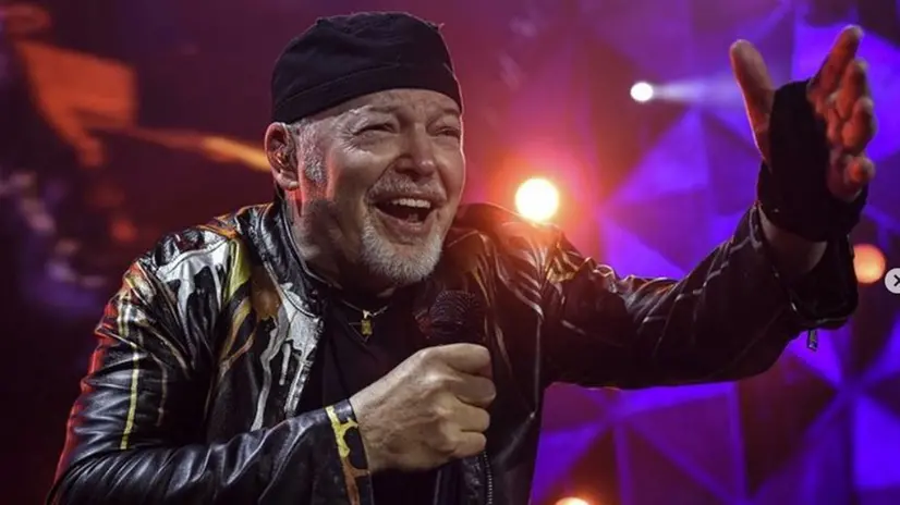 Vasco Rossi alla prima data del tour - Foto Instagram