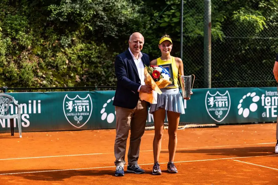 Katarina Zavatska ha vinto gli Internazionali femminili di tennis di Brescia