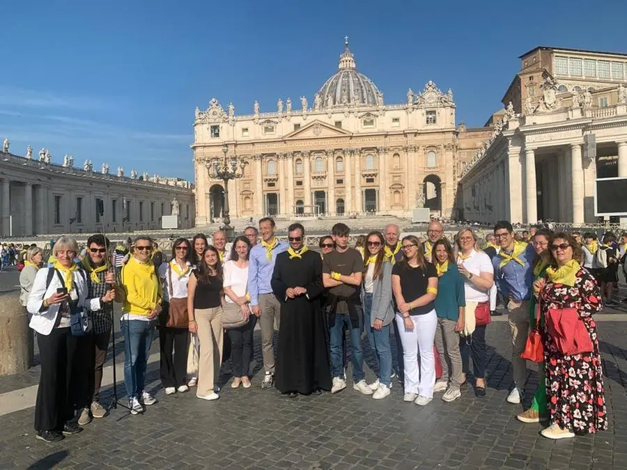 I pellegrini bresciani in Vaticano