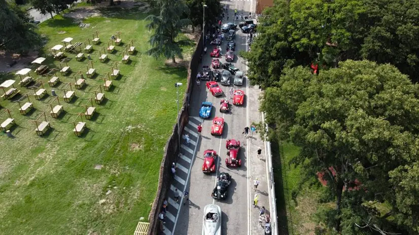 Mille Miglia 2023, il passaggio da Bovolone