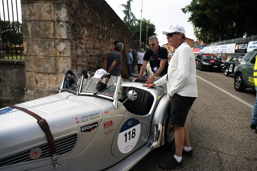 Mille Miglia 2023, il passaggio da Bovolone