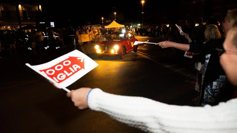 Mille Miglia 2023, l'arrivo della prima tappa a Cervia