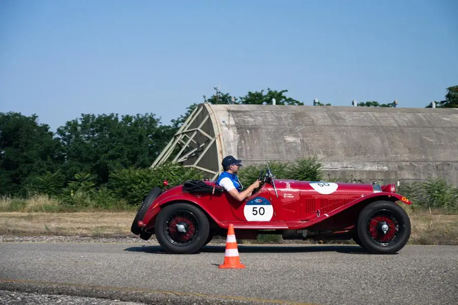 Mille Miglia 2023, l'Aeroporto di Piacenza-San Damiano