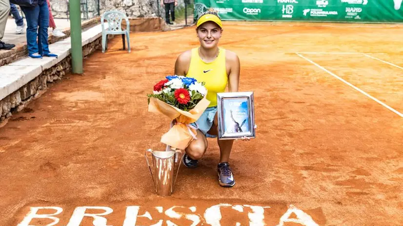 La premiazione della 14esima edizione degli Internazionali femminili di tennis