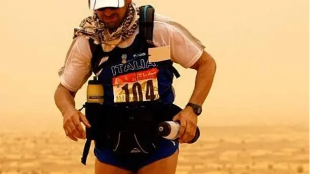 L'ultramaratoneta Fulvio Moneghini