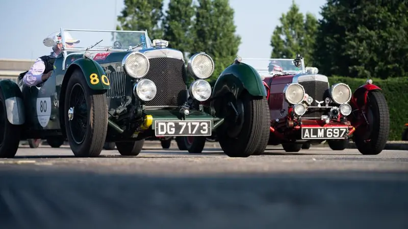 Mille Miglia 2023, la partenza da Parma