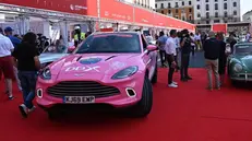 La Pink Car, la vettura ufficiale della Mille Miglia Charity 2023 - Foto New Reporter Favretto © www.giornaledibrescia.it