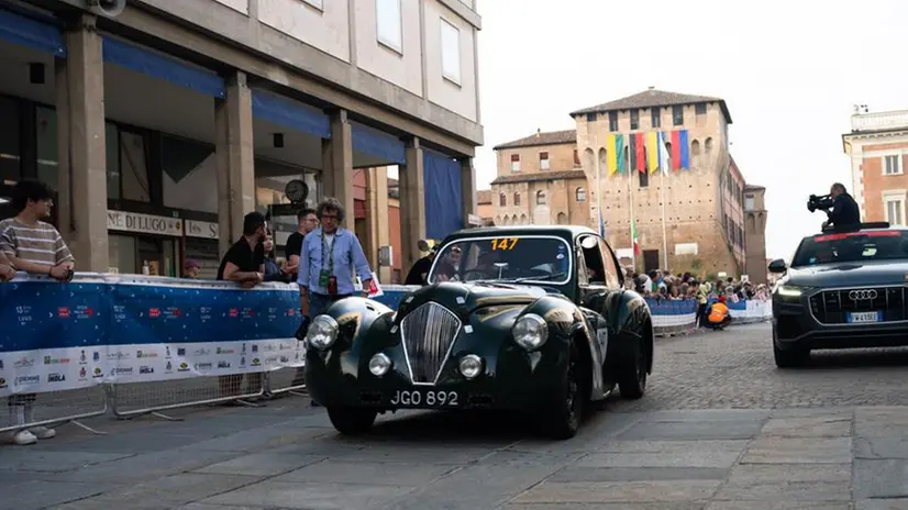 Mille Miglia 2023, il passaggio da Lugo