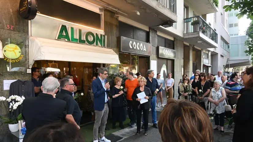 L'ultimo saluto al signor Alloni