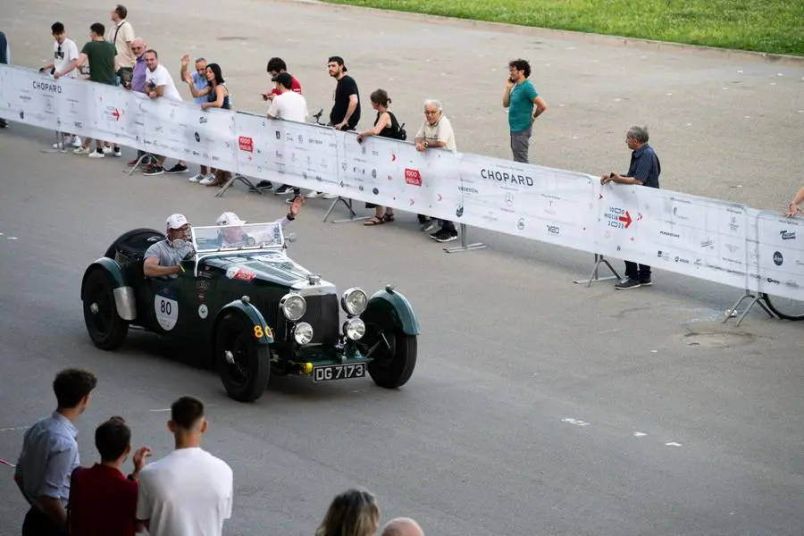 Mille Miglia 2023, il passaggio da Modena