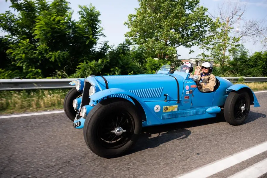 Mille Miglia 2023, il passaggio da Treviglio