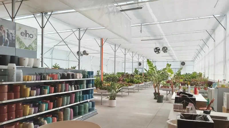 Le nuove serre dei Vivai Le Georgiche - © www.giornaledibrescia.it