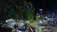 L'incidente nella notte a Clusane d'Iseo