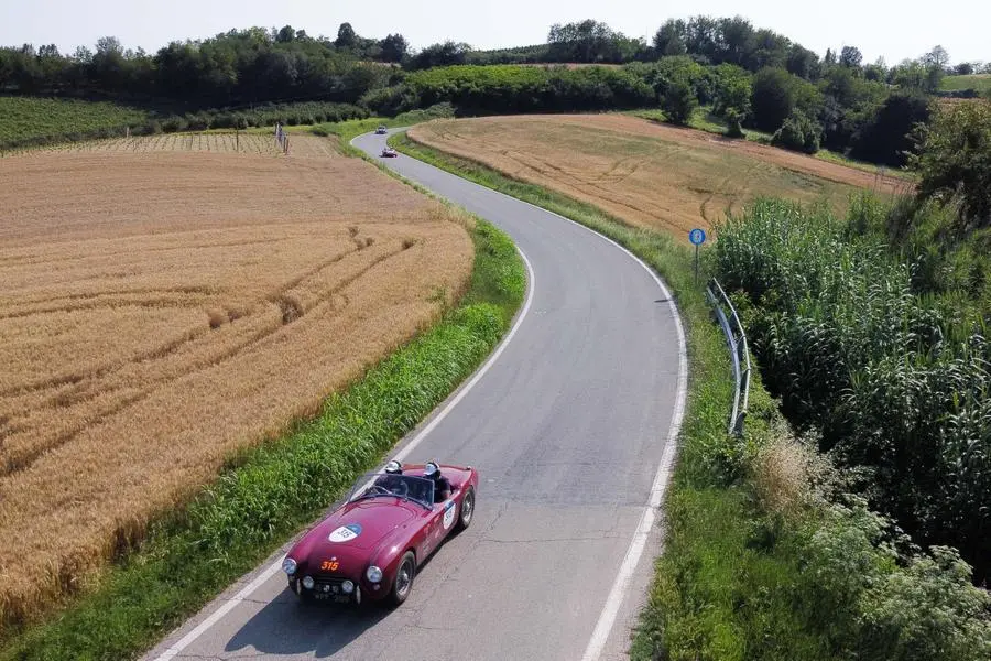 Mille Miglia 2023, il passaggio dal Monferrato