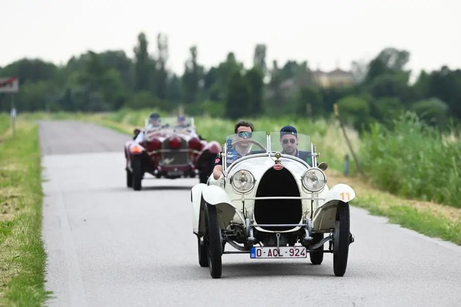 Mille Miglia 2023, il passaggio da Occhiobello