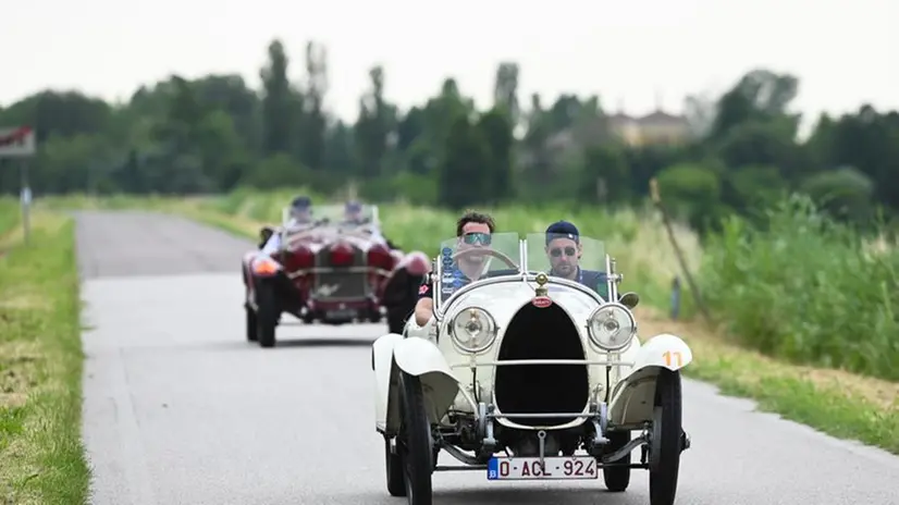 Mille Miglia 2023, il passaggio da Occhiobello
