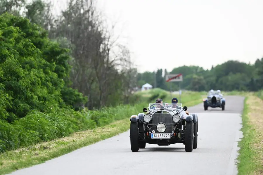 Mille Miglia 2023, il passaggio da Occhiobello