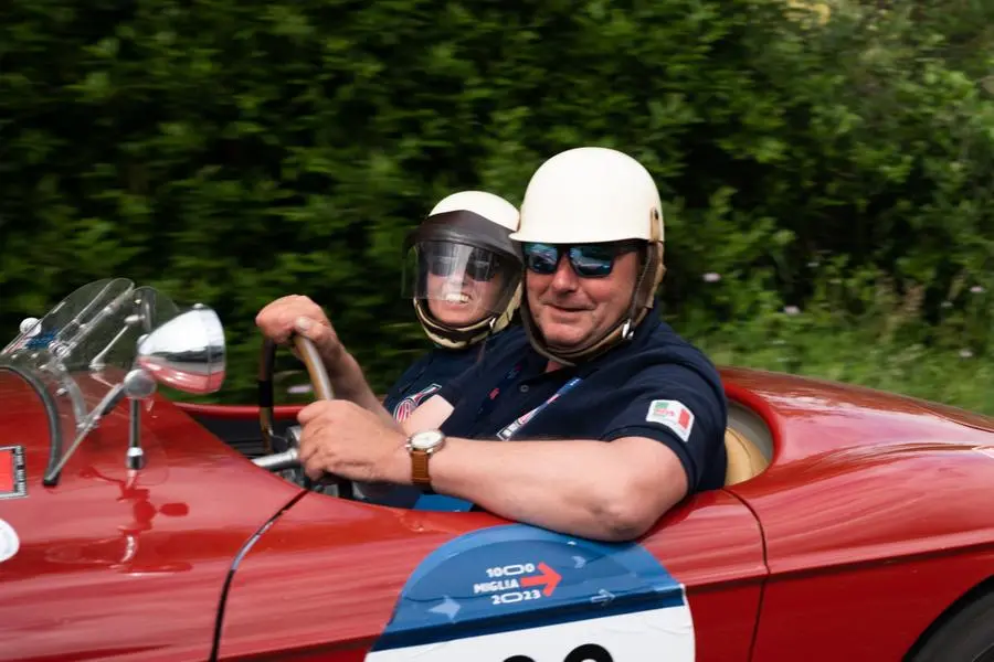 Mille Miglia 2023, l'ingresso nelle Marche-2