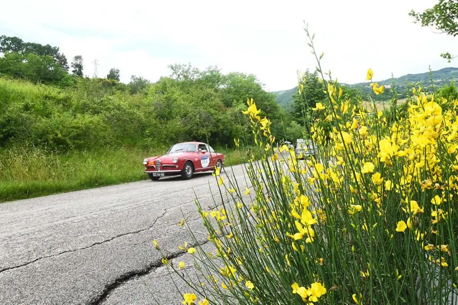 Mille Miglia 2023, l'ingresso nelle Marche-2