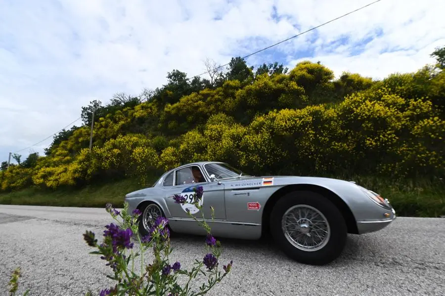 Mille Miglia 2023, l'ingresso nelle Marche-2