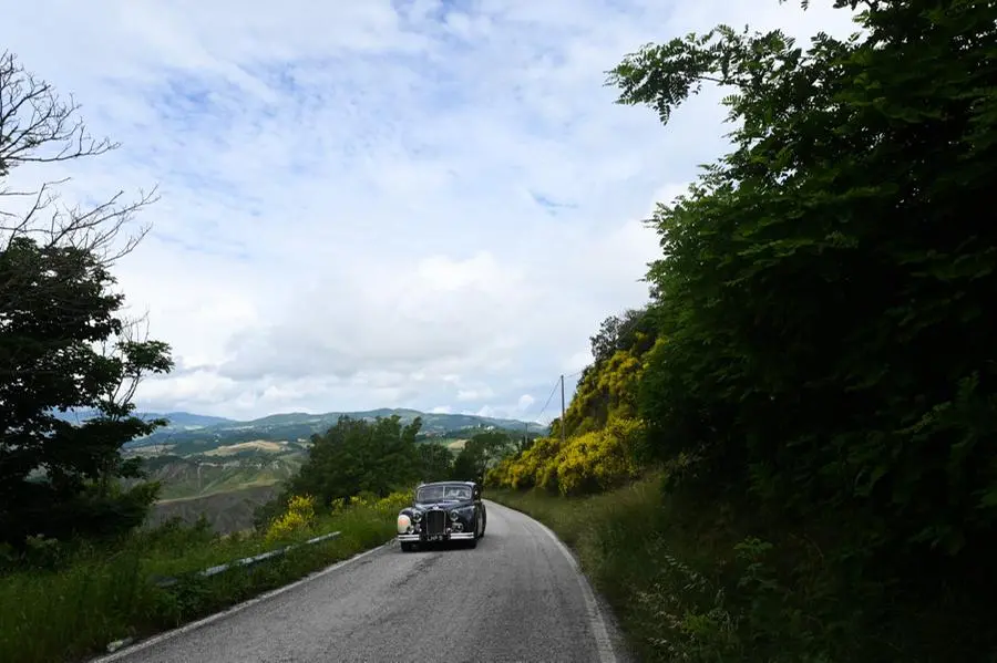 Mille Miglia 2023, l'ingresso nelle Marche-2