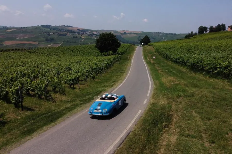 Mille Miglia 2023, il passaggio a San Nazzaro