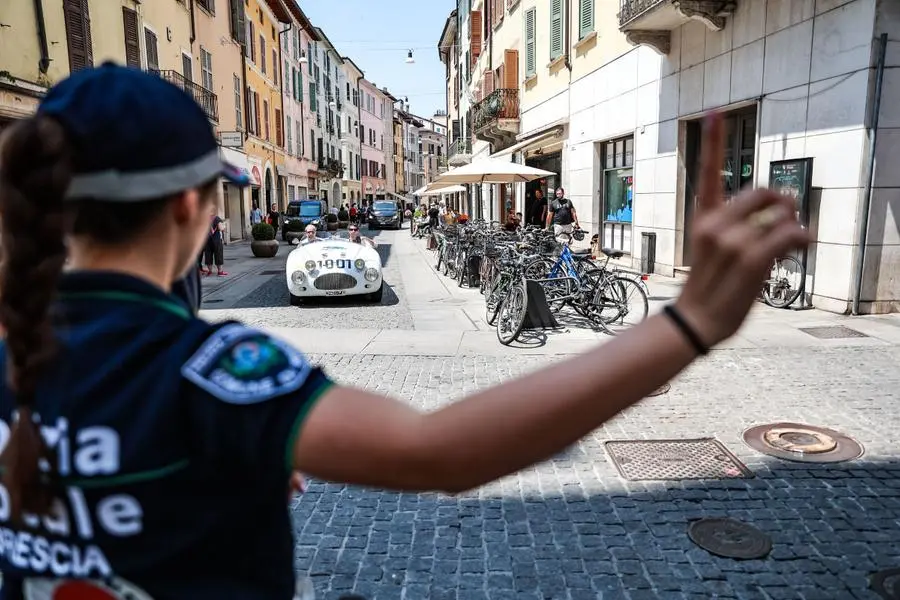 Mille Miglia 2023, il passaggio alla Pallata