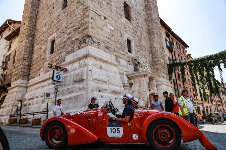 Mille Miglia 2023, il passaggio alla Pallata