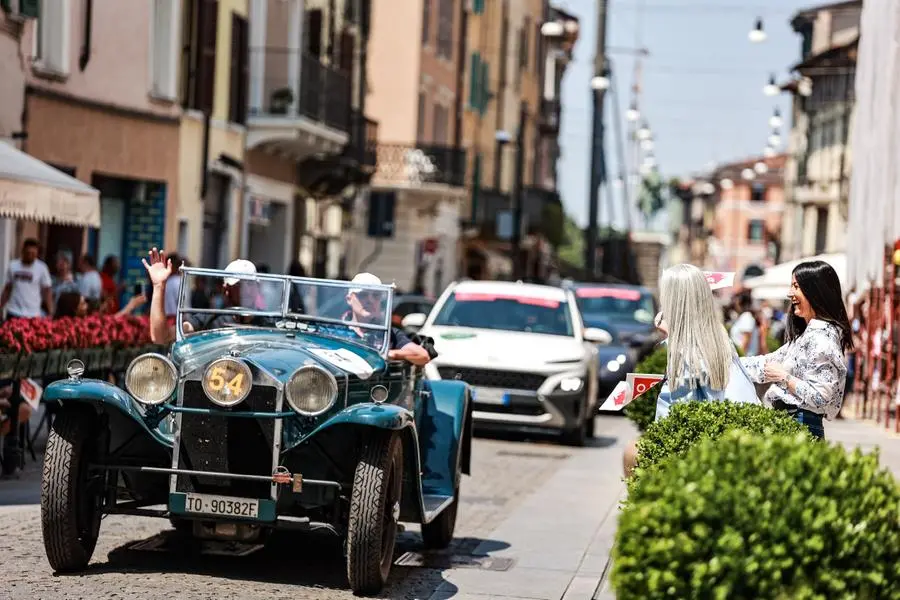 Mille Miglia 2023, il passaggio alla Pallata