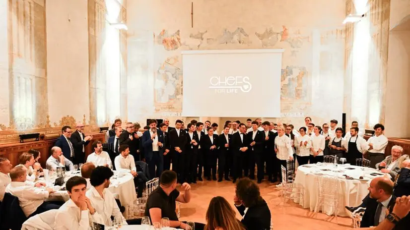 Le immagini della serata Chefs For Life al Diocesano
