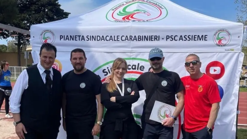 Il gruppo di Pianeta Sindacale Carabinieri