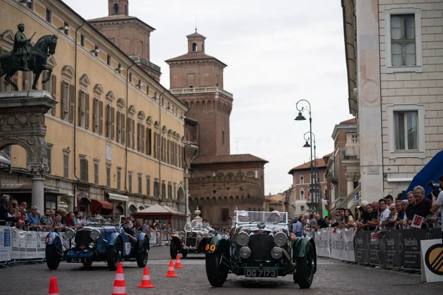 Mille Miglia 2023, il passaggio da Ferrara