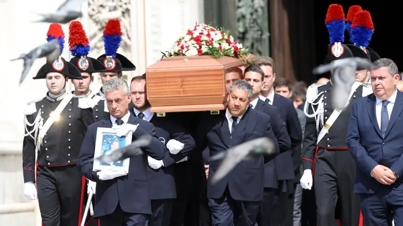 L'ultimo saluto a Silvio Berlusconi
