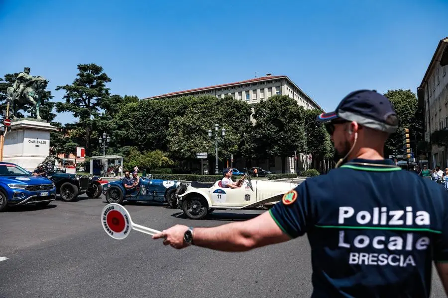 Mille Miglia 2023, il passaggio in corso Garibaldi