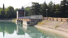 La diga di Salionze, da cui vengono regolati i deflussi del Garda - Foto © www.giornaledibrescia.it